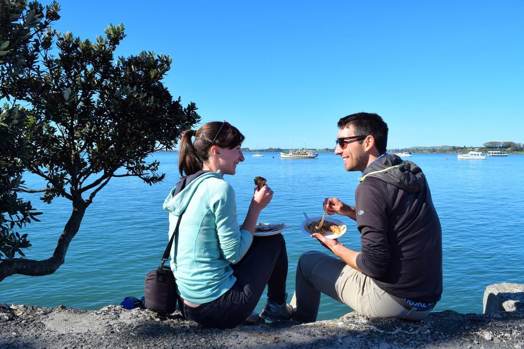 Harbourside City Backpackers Tauranga Exterior foto